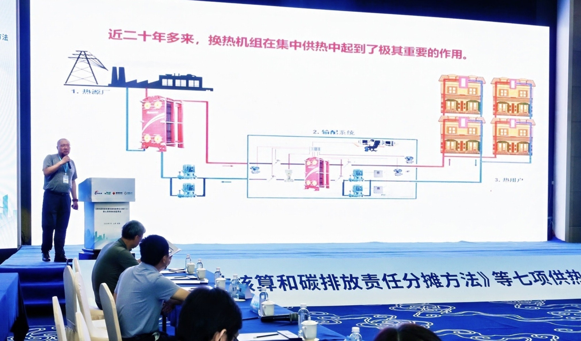 25/07/11 城鎮供熱用換熱機組等七項供熱標準宣貫會議在山東威海順利召開